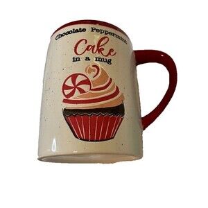 TAG Holiday Mug 16oz Chocolate Peppermint Cake Recipe Cozycore Winter Gift